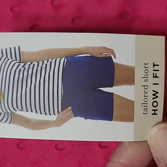 NWT The Limited Pink Eyelet Tailored Short size 14 - Picture 4 of 12